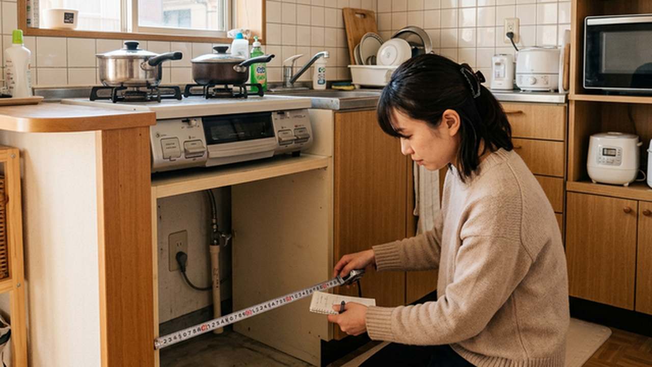 冷蔵庫購入前の寸法確認チェックリスト