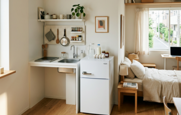 一人暮らし向けコンパクト冷蔵庫