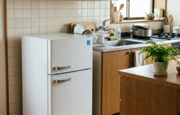 アイリスプラザ 直冷式87L冷蔵庫 PRC-B092D