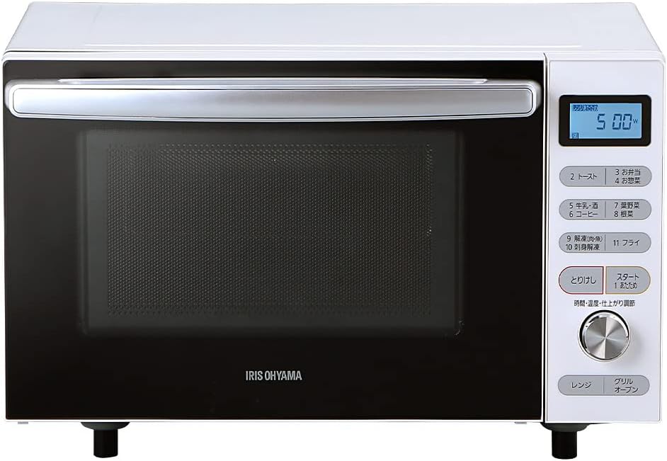 アイリスオーヤマ MO-F1805-W フラット式電子レンジ