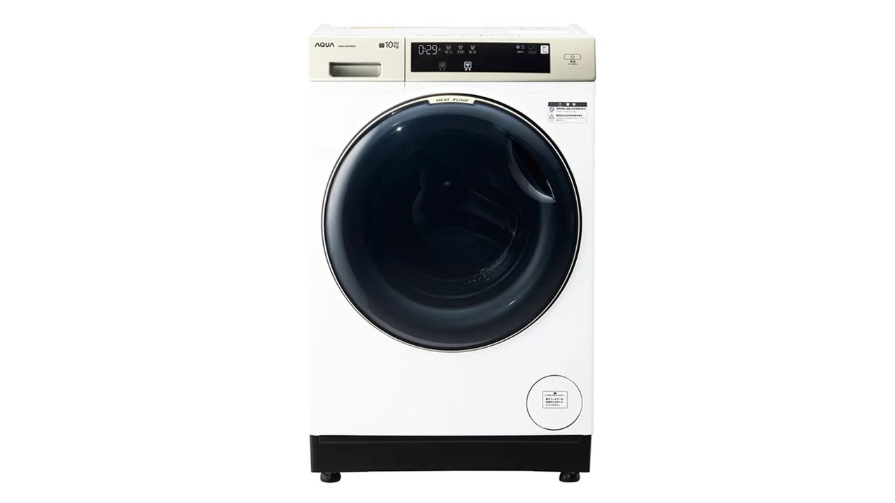 AQUA まっ直ぐドラム2.0 10kg AQW-DM10R-L